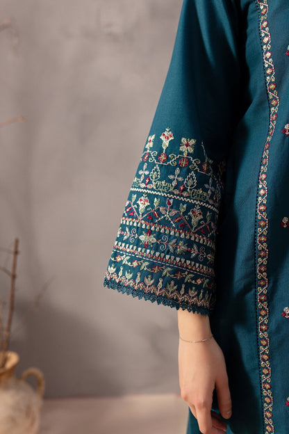Batik - 2Pc Lawn Sequin Embroidered Shirt And Embroidered Trouser