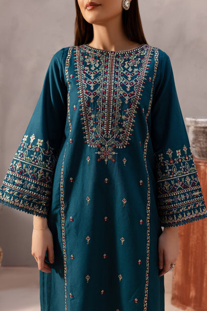 Batik - 2Pc Lawn Sequin Embroidered Shirt And Embroidered Trouser