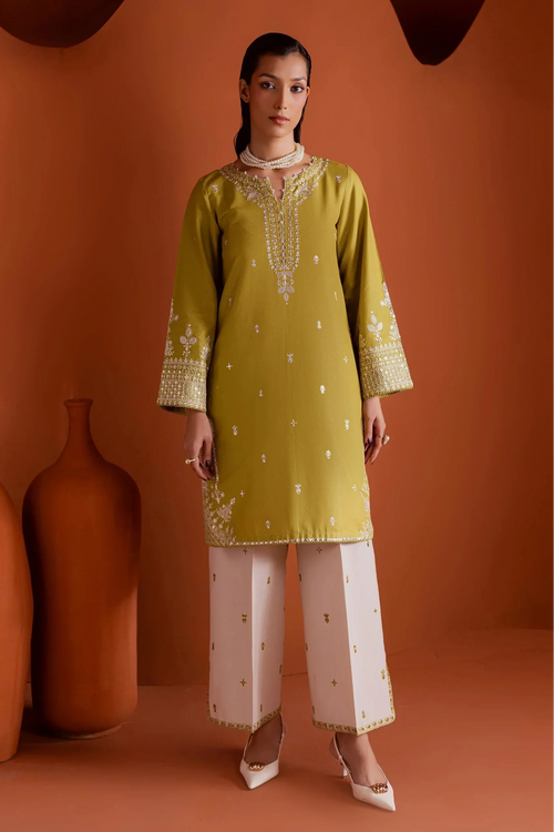 Batik  - 2Pc Lawn Embroidered Shirt And Embroidered Trouser