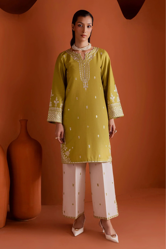 Batik  - 2Pc Lawn Embroidered Shirt And Embroidered Trouser