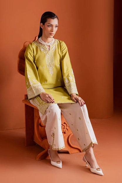 Batik  - 2Pc Lawn Embroidered Shirt And Embroidered Trouser