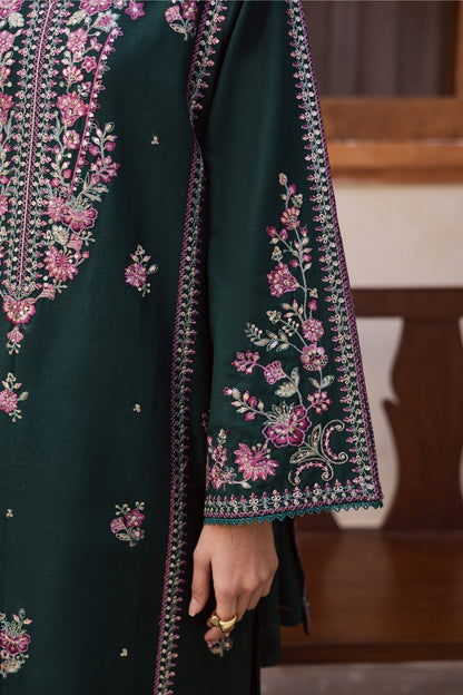 Batik - 3Pc Lawn Embroidered Shirt With Chiffon Embroidered Dupatta And Trouser
