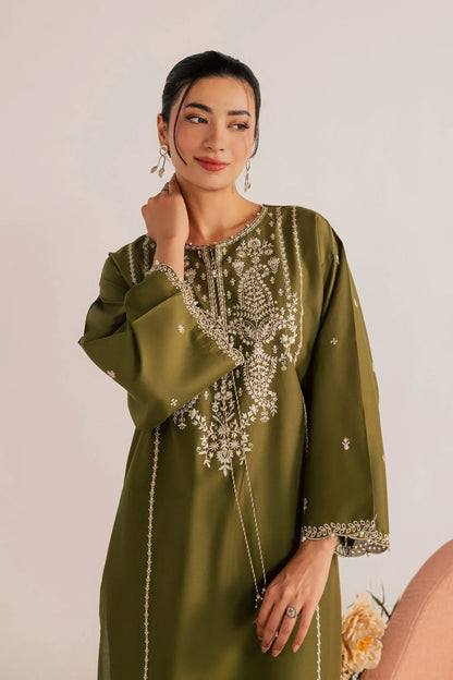 Batik  - 2Pc Lawn Embroidered Shirt And Embroidered Trouser