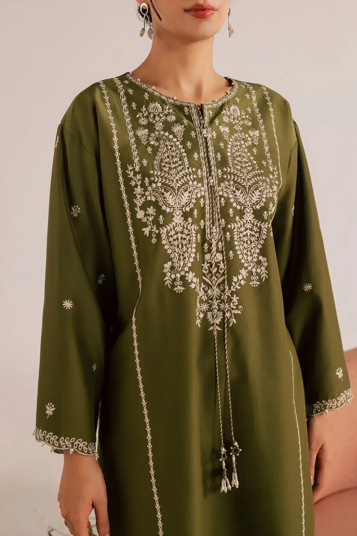 Batik  - 2Pc Lawn Embroidered Shirt And Embroidered Trouser