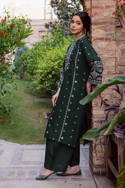Batik  - 2Pc Lawn Embroidered Shirt And Embroidered Trouser