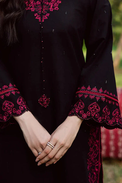 Batik  - 2Pc Lawn Embroidered Shirt And Embroidered Trouser