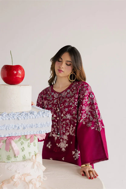Batik  - 2Pc Lawn Embroidered Shirt And Embroidered Trouser