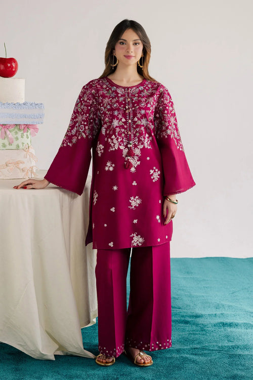 Batik  - 2Pc Lawn Embroidered Shirt And Embroidered Trouser